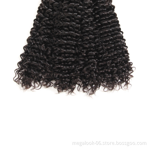 Megalook High Discounts Kinky Curly Mink Brazilian Cuticle Aligned Hair